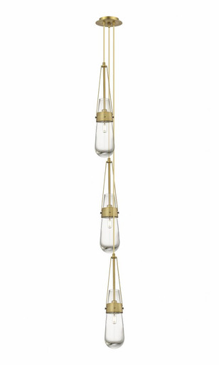 Milan 3 Light Small Pendant by Innovations - 103-452-1P-G452-4