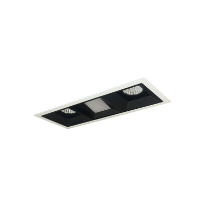 NMIO Series 11.75 Inch LED Three Heads Trim Set by Nora - NMIOT-13