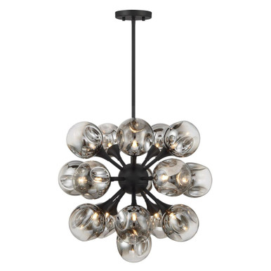 Matisse 16 Light Chandelier 19.5 Inch Tall and 22 Inch Wide by Savoy House - 1-7934-16