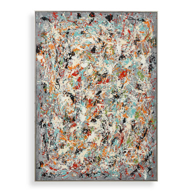 Organized Chaos 60.75 Inch Hand Painted Canvas by Uttermost - 34379