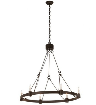 Kenosha 6 Light Chandelier 40.25 x 36 Inches Wide by Meyda Tiffany - 210880