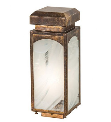 Esopus 1 Light Outdoor Post Mount 16 x 8.5 In by Meyda Tiffany - 269701