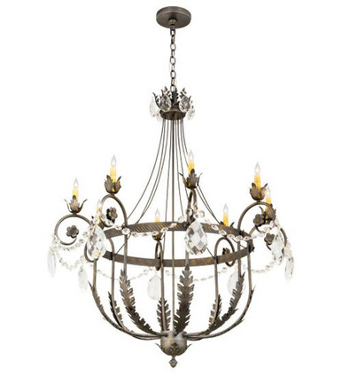 Antonia 8 Light Chandelier 51 x 40 Inches Wide by Meyda Tiffany - 178081