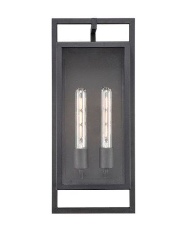 Agatha 2 Light Outdoor Wall Sconce 19.6 Inch X 8.4 Inch Wide by Millennium - 270102-TBK