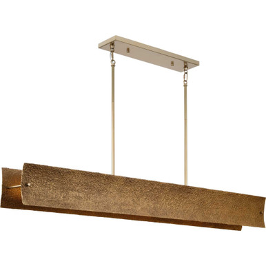 Lusail 8 Light Mini Small Linear Chandelier by Progress - P400369-205