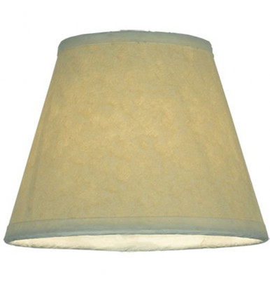 Aged Celadon Beige 5 Inch W X 4 Inch H Parchment Shade by Meyda Tiffany - 116558