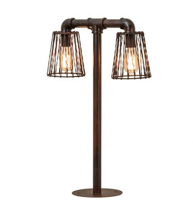PipeDream  2 Light Table Lamp 27.5 Inch H and 18 Inch W by Meyda Tiffany - 232891