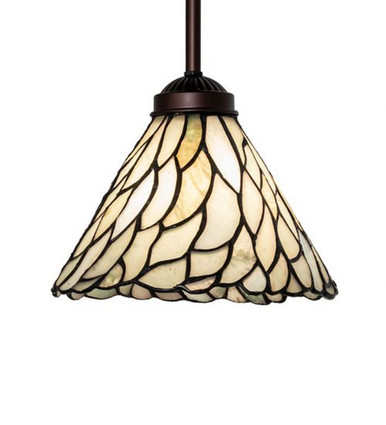 Jadestone Willow 1 Light Mini Pendant 16 x 8 Inches by Meyda Tiffany - 104905