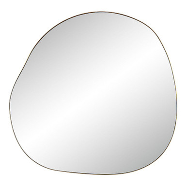 Peony Irregular Round Wall Mirror 45 Inch Tall X 45 Inch Wide by Renwil Inc - MT2605