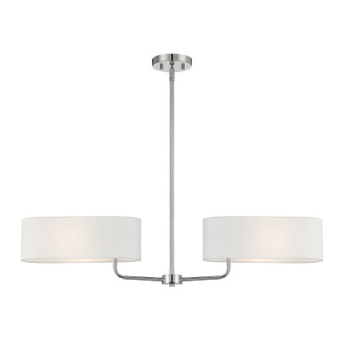 Midtown 2 Light Oversized Island Pendant by Designers Fountain - D253M-IS-PN