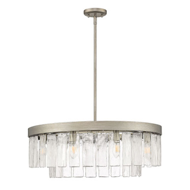 Ciara 9 Light Chandelier 10.13 Inch Tall and 27 Inch Wide by Golden - 1768-9 PS-HWG
