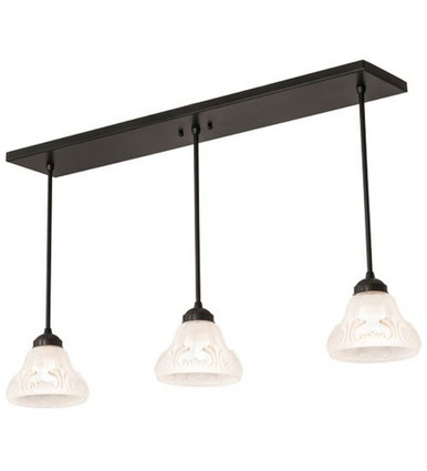 Revival Nautica 3 Light Island Pendant 20 x 6.5 Inches by Meyda Tiffany - 178096