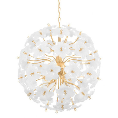 Hygea 8 Light Large Chandelier by Corbett - 367-33-GL