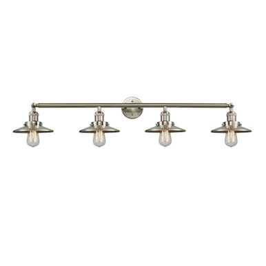 Railroad 100W 4 LED Adjustable Bath Vanity 6 X 44 Inch Wide by Innovations - 215-M1-M7-LED