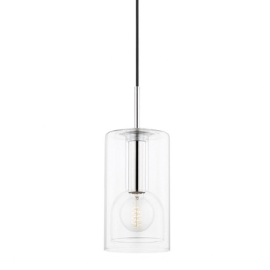 Belinda 1 Light Mini Pendant 13 Inch Tall by Mitzi - H415701A