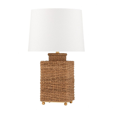 Weaver 1 Light Table Lamp by Hudson Valley - L1391-GL