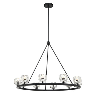 Aragon 10 Light Oversized Chandelier by Crystorama - ARA-10265