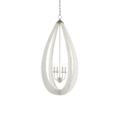 Arietta 4 Light Medium Candle Style Chandelier by Currey Company - 9000-0769