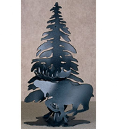 Moose on the Loose Inch Oil Lamp by Meyda Tiffany - 23022