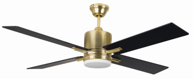 Teana 52 Inch Ceiling Fan with Light Kit by Craftmade TEA52SB4 - TEA52SB4