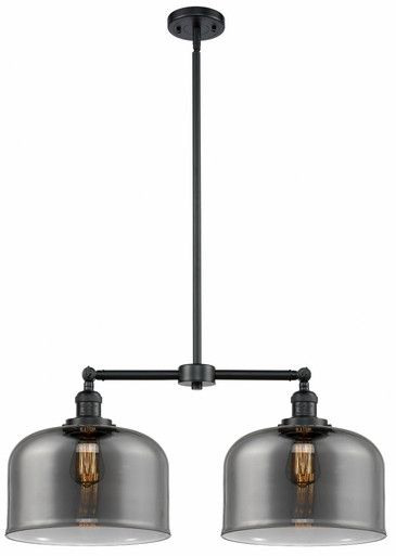 Bell 2 Light Stem Adjustable Large Island 10 X 21 Inch Wide by Innovations - 209-OB-G73-L