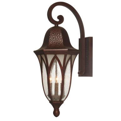 Berkshire 4 Light Outdoor Wall Lantern by Designers Fountain - 20631-bac