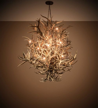 Antlers 16 Light Chandelier 90 x 84 Inches Wide by Meyda Tiffany - 212261