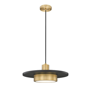 Ludo 24W 1 LED Pendant 6.5 Inch Tall and 16 Inch Wide by Z Lite - 829P16