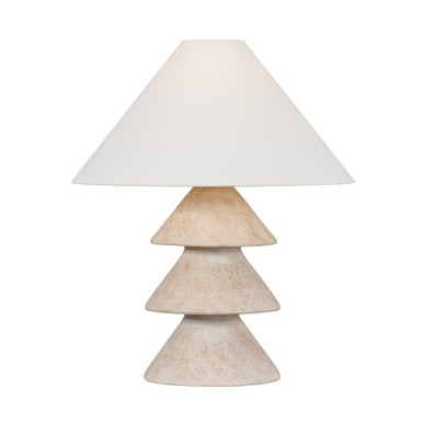 Zettler 1 Light Table Lamp 22.5 Inch Tall and 18 Inch Wide by Troy - PTL1823-PBR/CAV