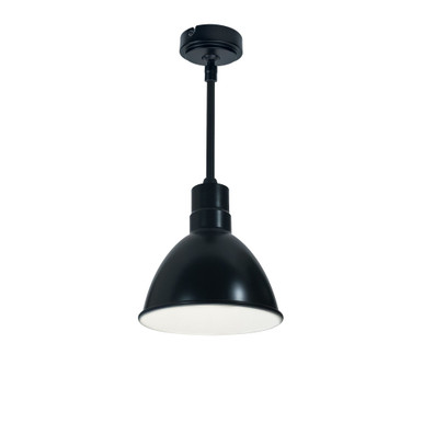 NRLM Series 30W LED Small Pendant with 48 Inch Stem by Nora - NRLM-8T18LE4-48