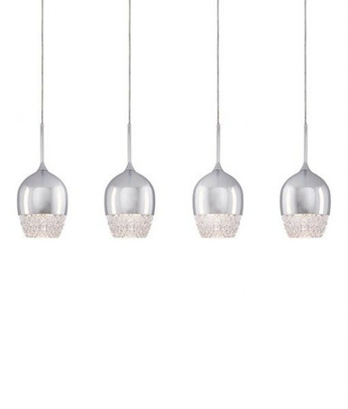 Roma 20W 4 LED Light Linear Pendant by Kuzco - MP12804