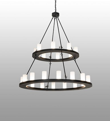 Loxley 24 Light 2 Tier Chandelier 64 x 54 Inch by Meyda Tiffany - 270992