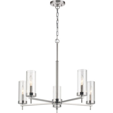 Zire 5 Light Medium Chandelier by Visual Comfort Studio 3190305 - 3190305