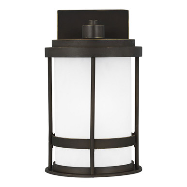 Wilburn 1 Light Small Dark Sky Outdoor Wall Lantern by Generation - 8590901D