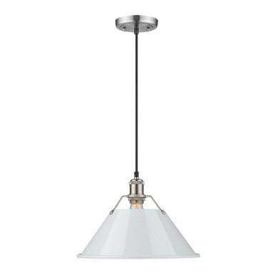 Orwell 1 Light Medium Pendant by Golden - 3306-L