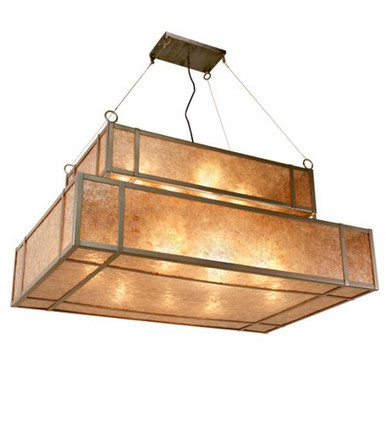 Fellowship 12 Light Oblong Pendant 35 x 32 Inches by Meyda Tiffany - 119673