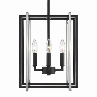 Tribeca 4 Light Mini Chandelier by Golden - 6070-4