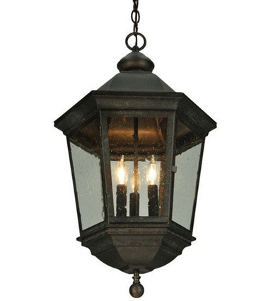 Tiamo 3 Light Hanging Lantern Pendant 27 x 15 Inches by Meyda Tiffany - 119891