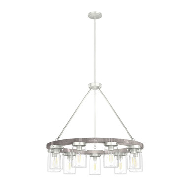 Devon Park 9 Light Large Chandelier by Hunter - 19245