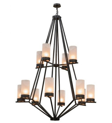 Galen 12 Light 2 Tier Chandelier 89 x 60 Inches by Meyda Tiffany - 162559