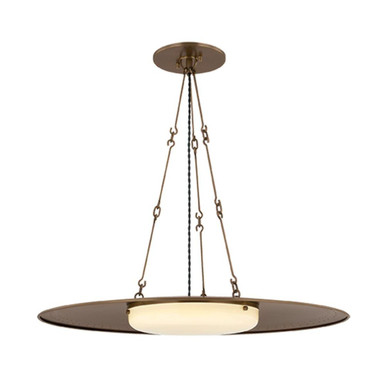 Anoka 20W 1 LED Pendant 3.5 Inch Tall and 28.25 Inch Wide by Hudson Valley - 1228-HB