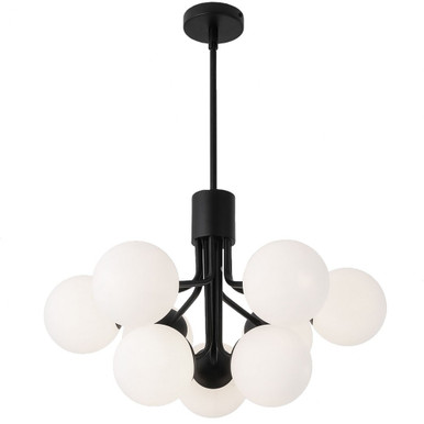 Amanda 9 Light Medium 2 Tier Chandelier by Dainolite - AMA-249