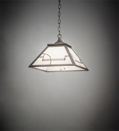 Revival Deco 2 Light Pendant 20 x 22.5 Inches by Meyda Tiffany - 15522