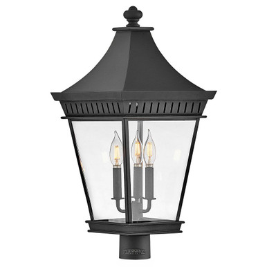 Chapel Hill 15W 3 LED Outdoor Large Post Lantern 26.5 x 12.5In by Hinkley - 27091MB