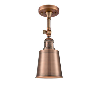 Addison 1 Light 13 Inch Tall Semi Flush Mount by Innovations - 201F-M9