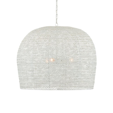 Piero 3 Light Large Nature Inspired Chandelier by Currey Company - 9000-0869