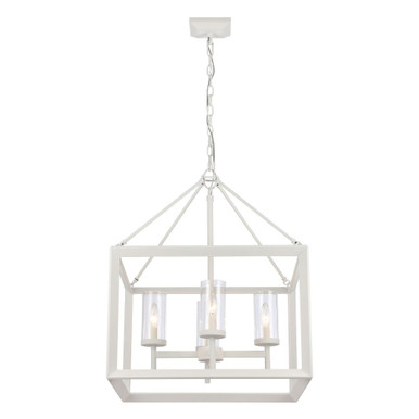Smyth 4 Light Chandelier 26 Inch Tall and 21 Inch Wide by Golden - 2073-4 NWT-CLR