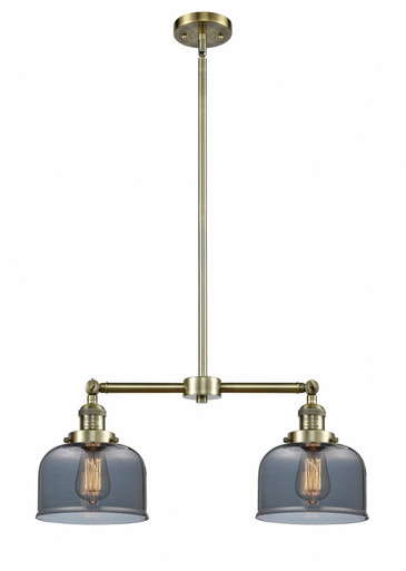 Bell 2 Light Stem Adjustable Down Island 10 and 21 Inch by Innovations - 209-AB-G73