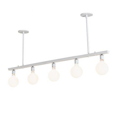 Alva 5 Light Oblong Pendant 20 x 5 Inches by Meyda Tiffany - 257269