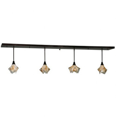 Handkerchief Ramoscelli 4 Light Island Pendant 22 x 9.5 Inch by Meyda - 139801
